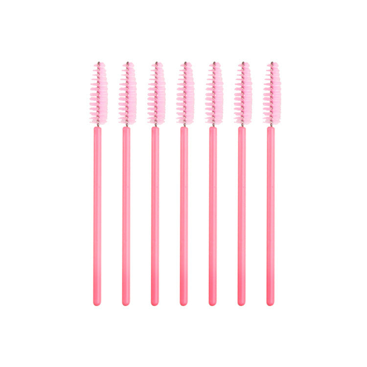 Disposable spiral eyelash brush
