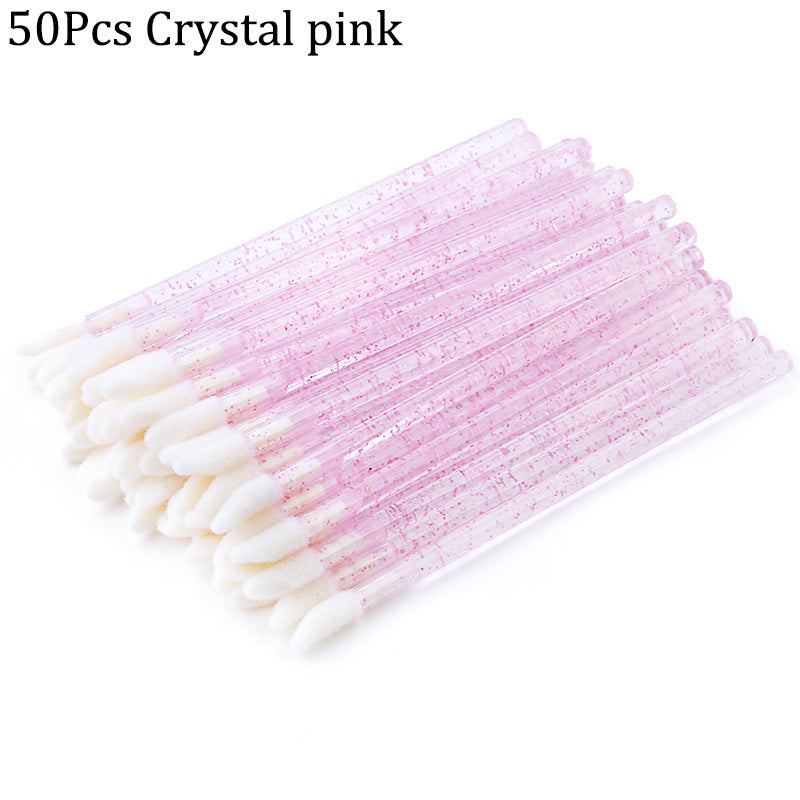 Crystal rod lip brush red brush lip gloss brush