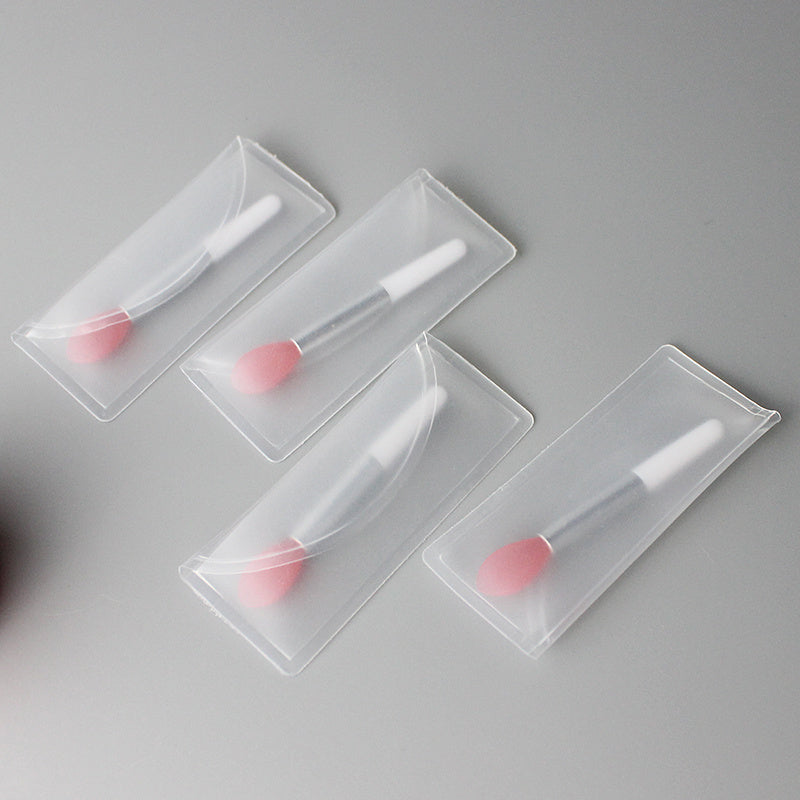 Crystal rod lip brush red brush lip gloss brush
