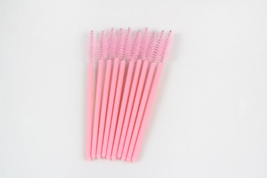 Disposable spiral eyelash brush