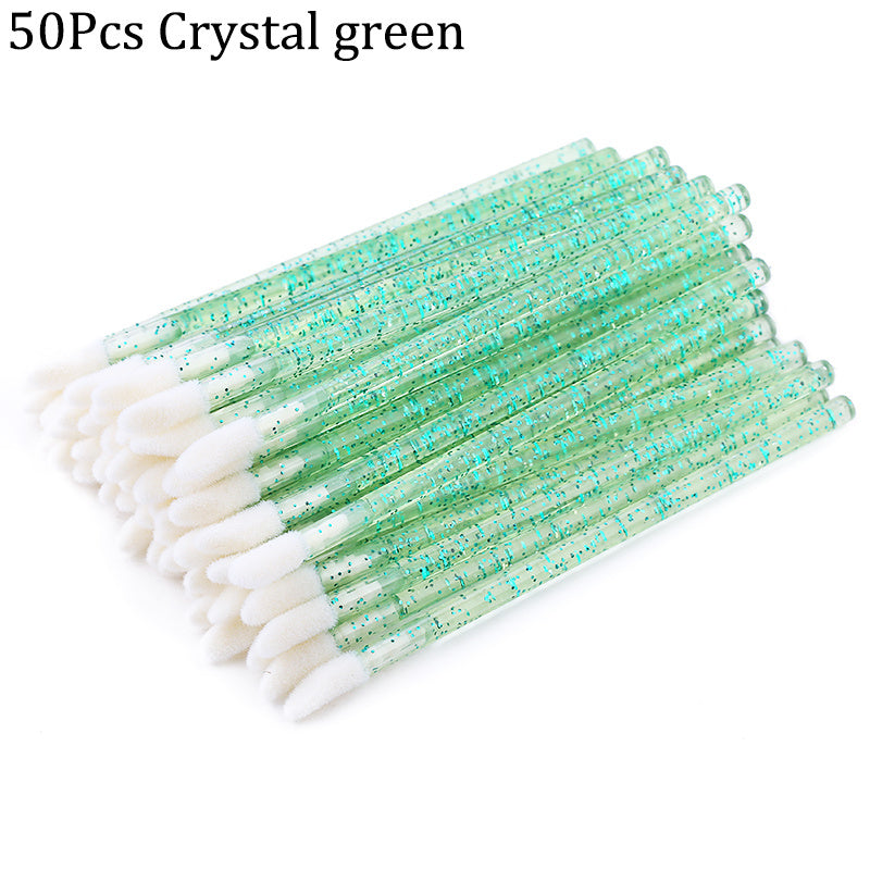 Crystal rod lip brush red brush lip gloss brush