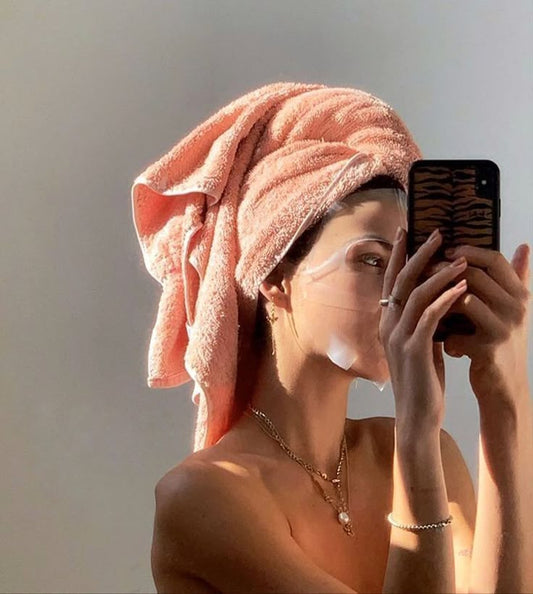 Women's Hair Dryer Cap, Absorbent Dry Hair Towel