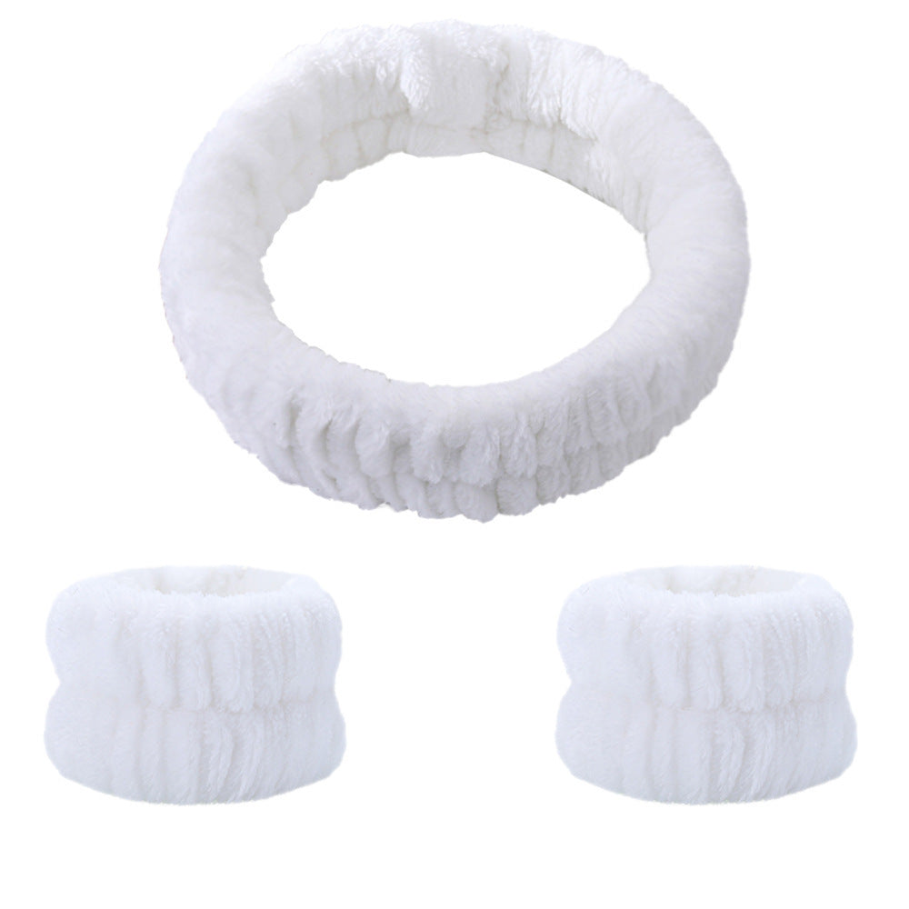Face Washing Wristband & Headband