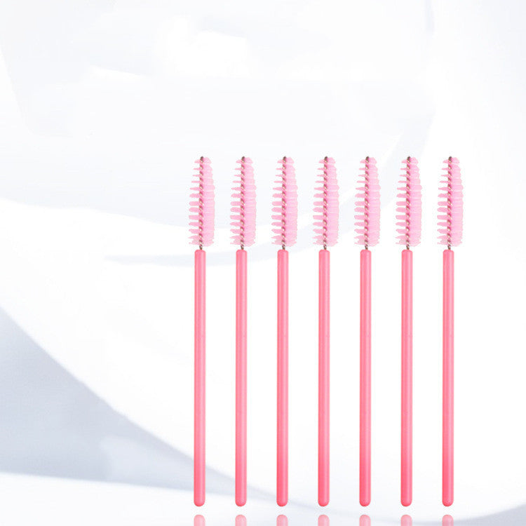 Disposable spiral eyelash brush