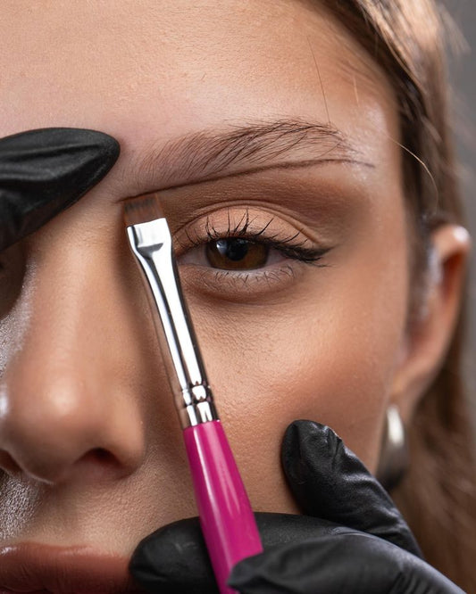 Blade Eyeliner Brush Fine Oblique Head Eyebrow Outline Creamy Ultra-thin
