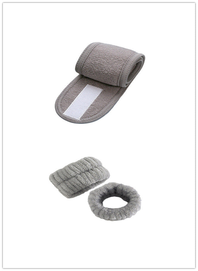 Face Washing Wristband & Headband
