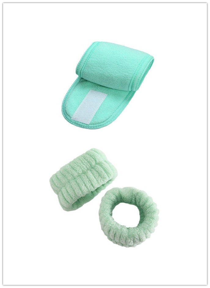 Face Washing Wristband & Headband